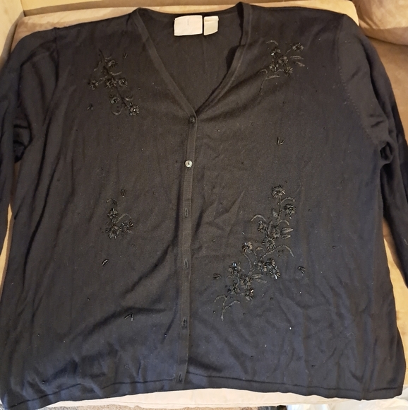 Black Plus Size Sweater - Picture 1 of 4